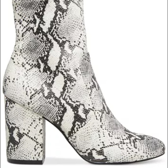 SOLD Madden Girl Snakeskin Booties - Picture 14 of 16